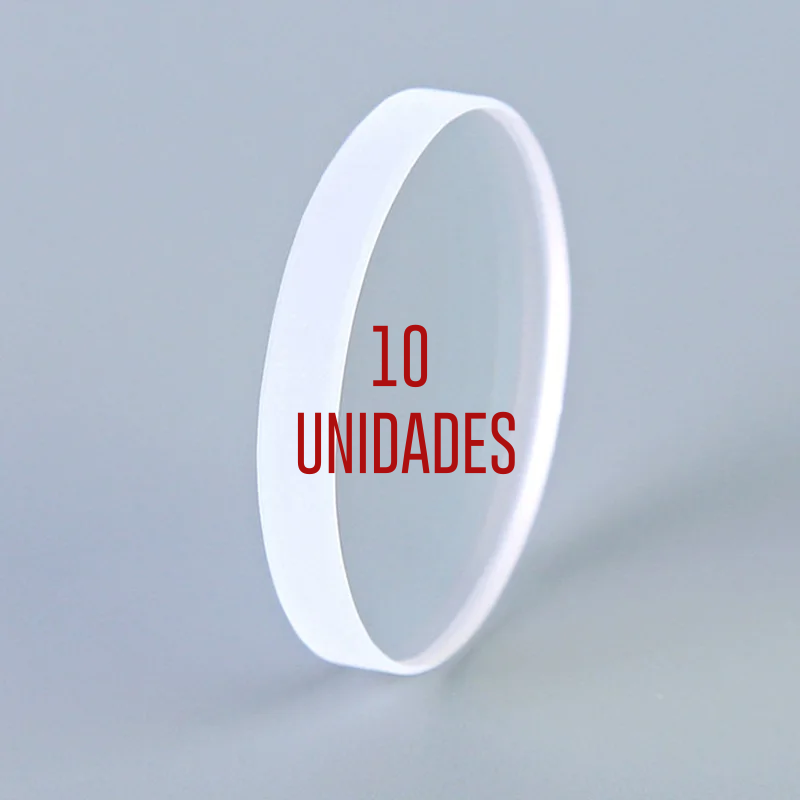 PACOTE COM 10 LENTES DE PROTEÇÃO D27,9 x 4,1